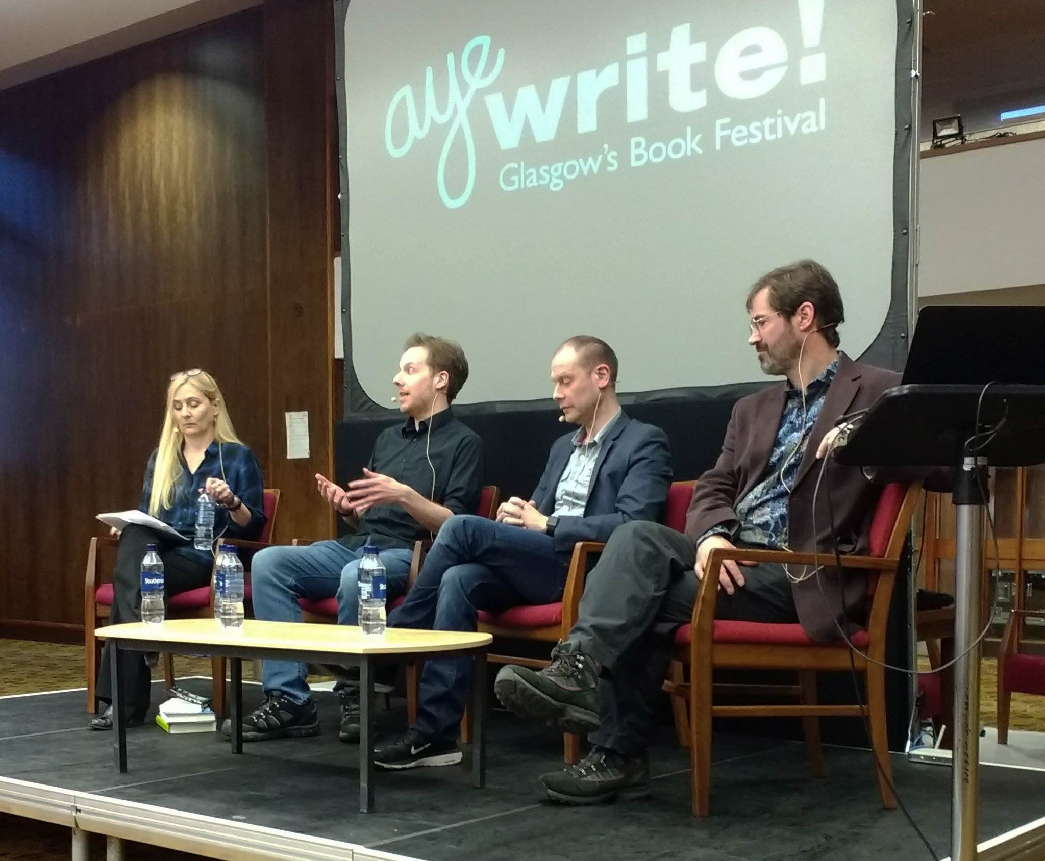 AyeWrite! panel discussion