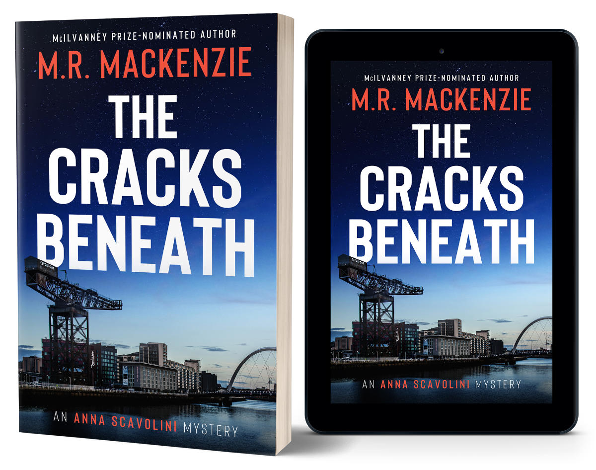 The Cracks Beneath paperback and ebook covers