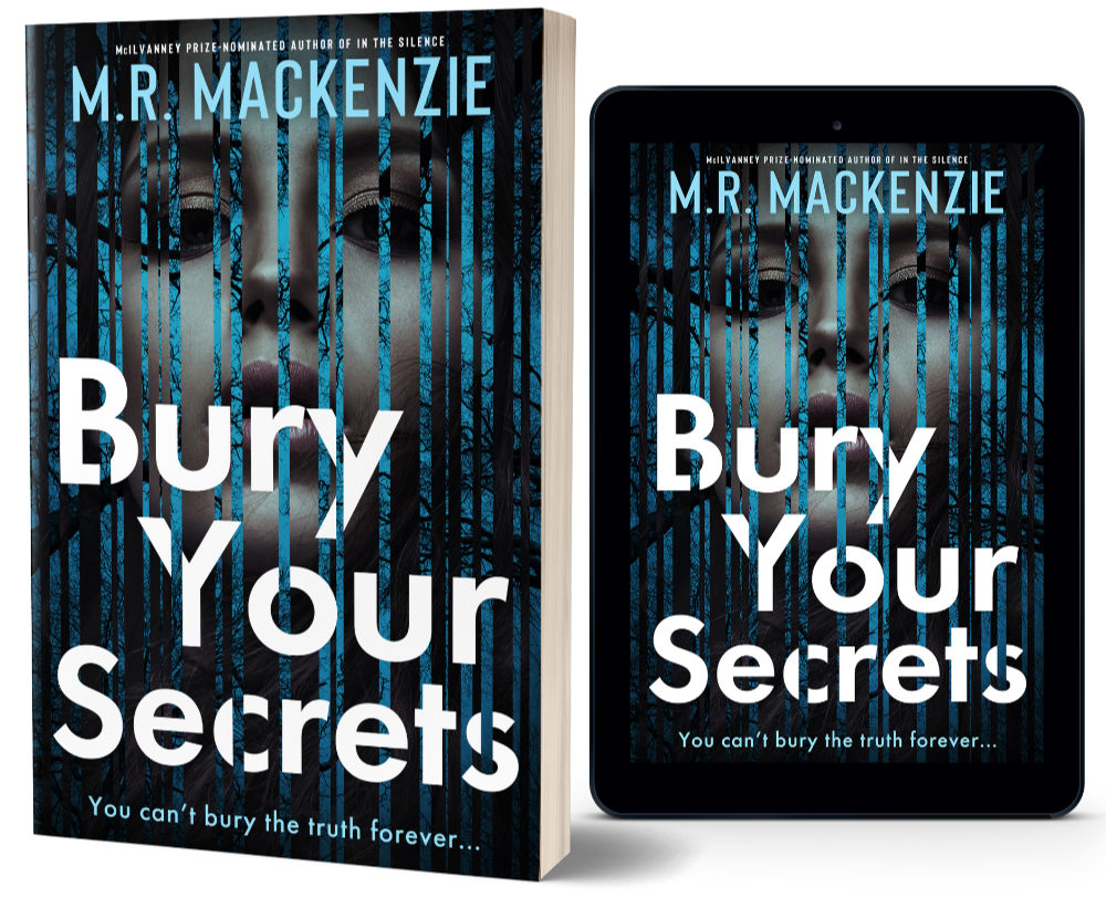 Bury Your Secrets paperback and Kindle covers