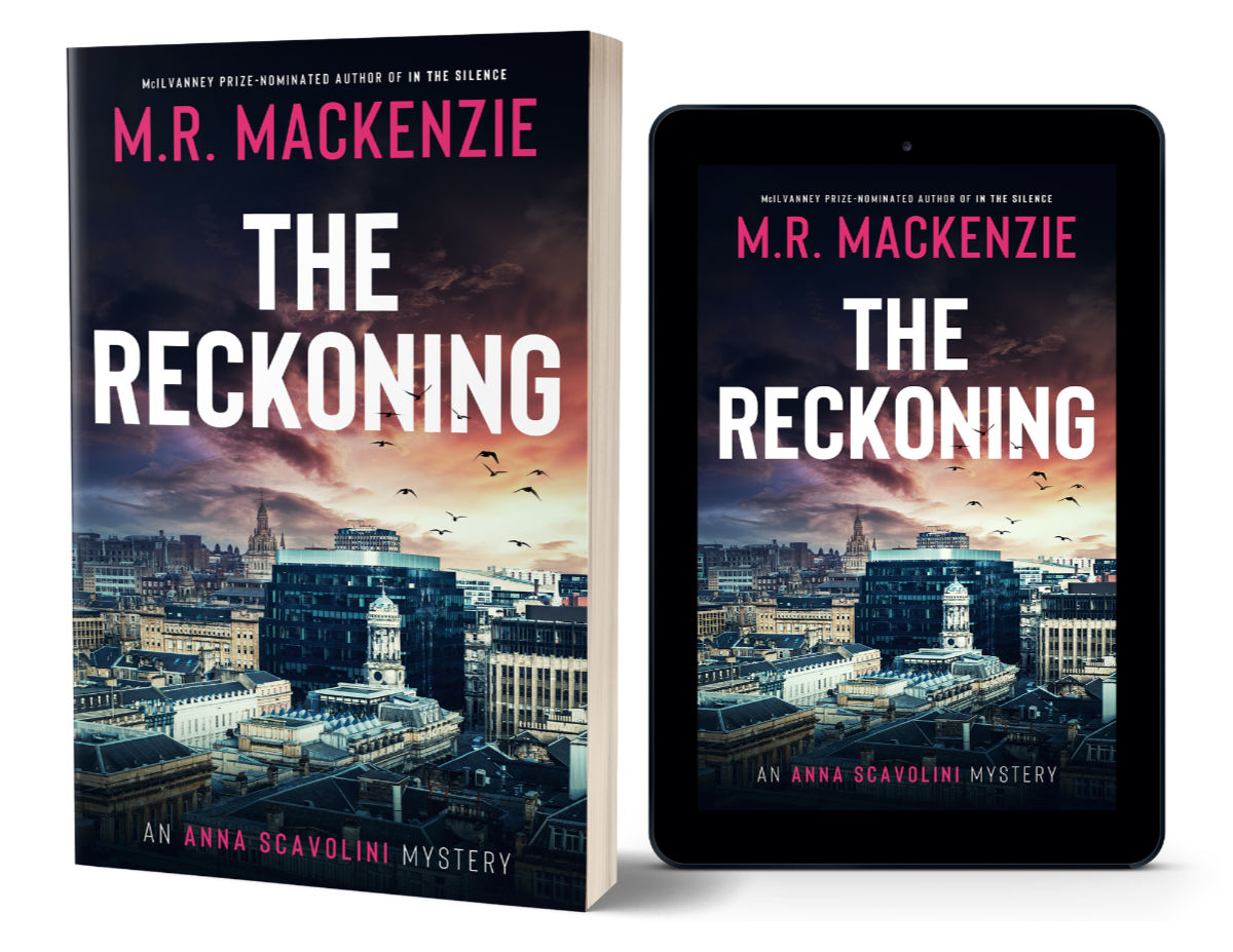 The Reckoning paperback and Kindle covers